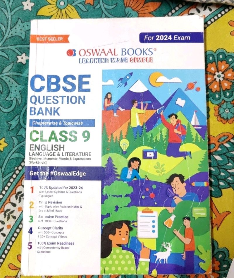 Oswal Class 9 English  Book Ncert