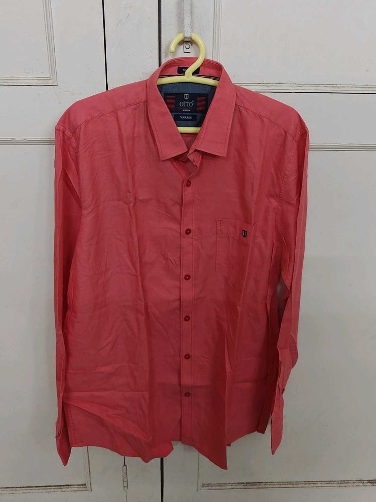 Otto 40 Inch Shirt Orange,Oral
