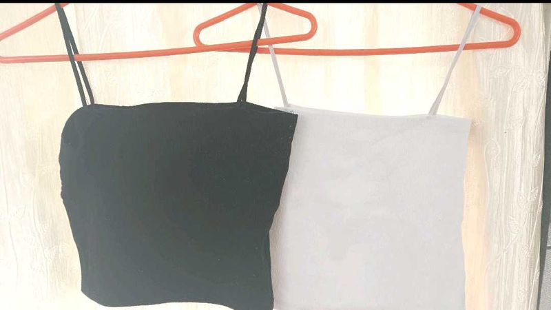 Cute Black &amp; White Cami Set