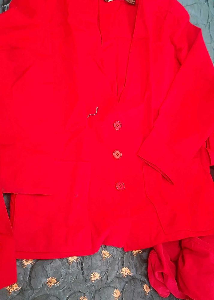 Imported Red Coat For Girls