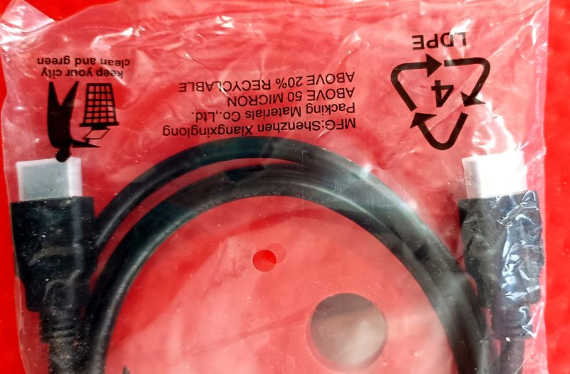 HDMI CABLE Tata Play Original Sealed