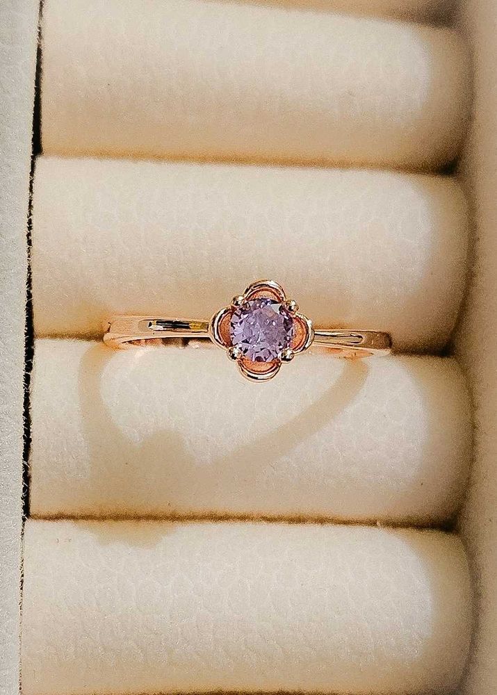 Dainty Purple Ring