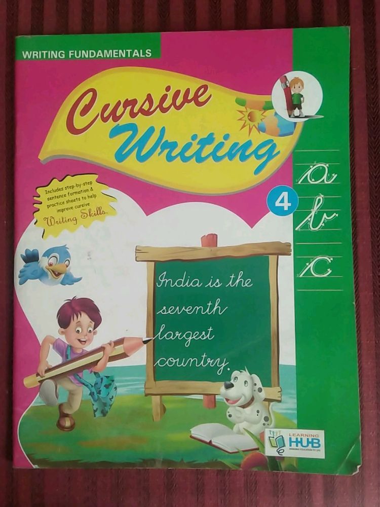 Writing Book 4th Standard
