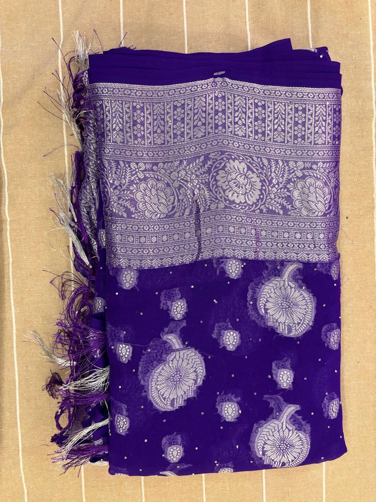 Elegant Purple Dupatta