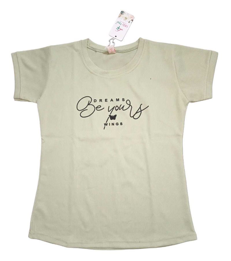 Ladies T-Shirt | Cotton | Casual Wear