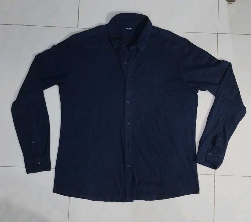 Zudio Navy Blue Shirt