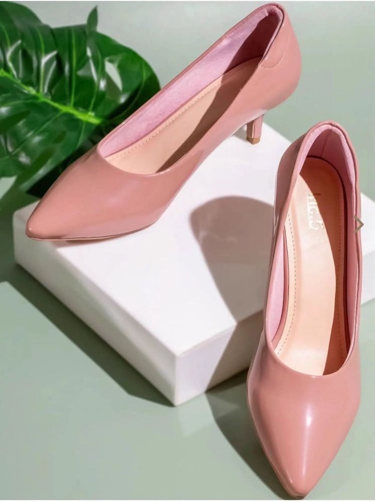 “Max” Nude Kitten Pumps (Almost 🆕)