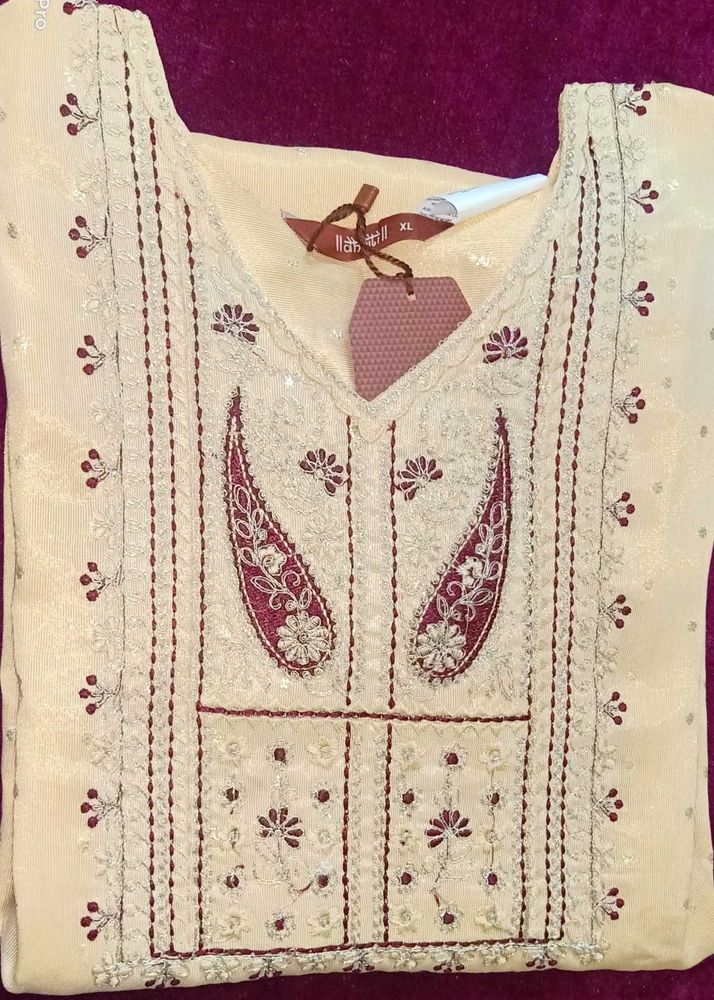 Elegant Embroidered Kurta