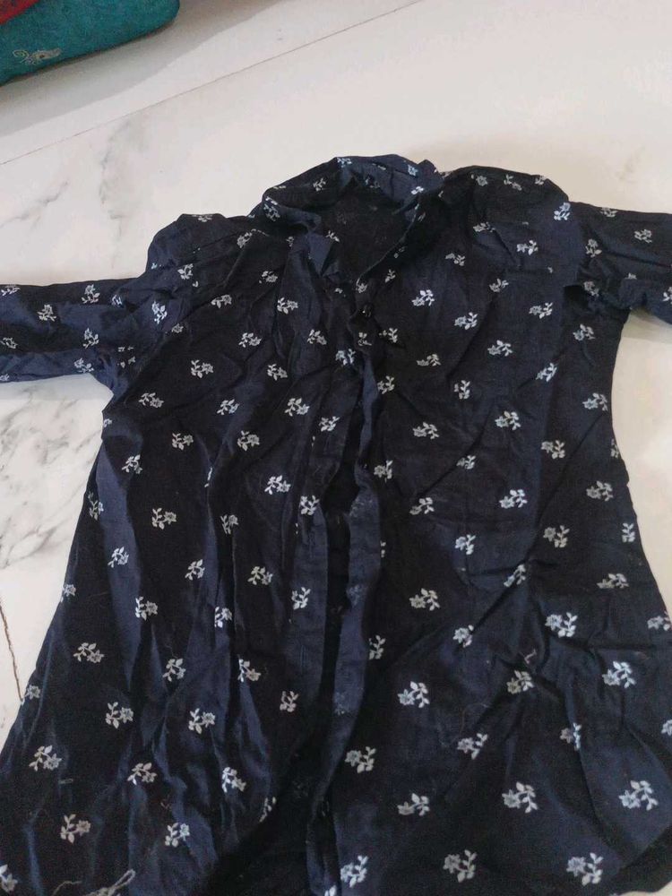 Floral Print Casual Shirt