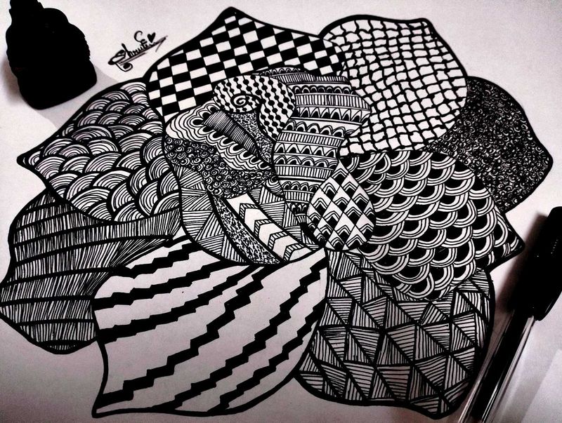 ♣️Abstract Doodle Art♣️