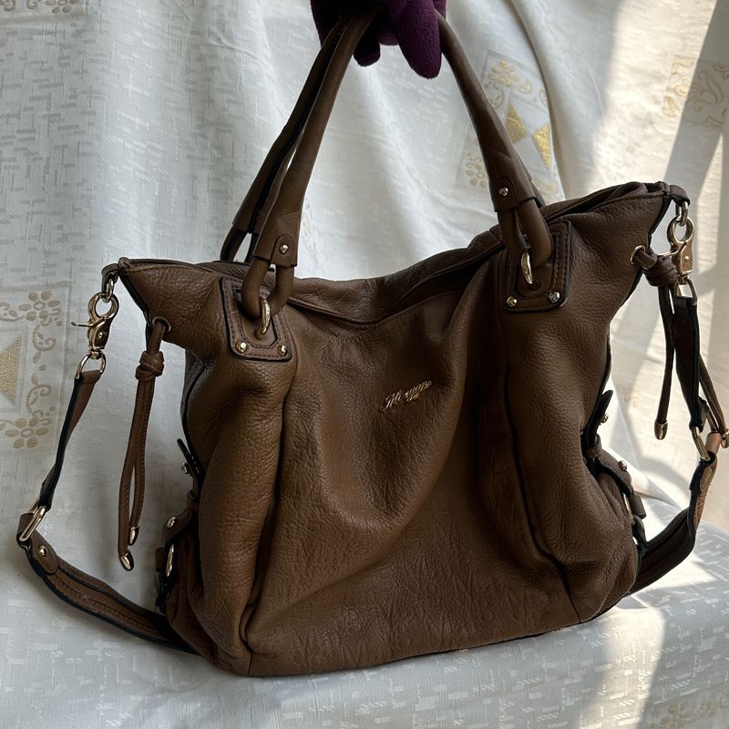 MORGAN DE TOI Slouchy Leather Handbag