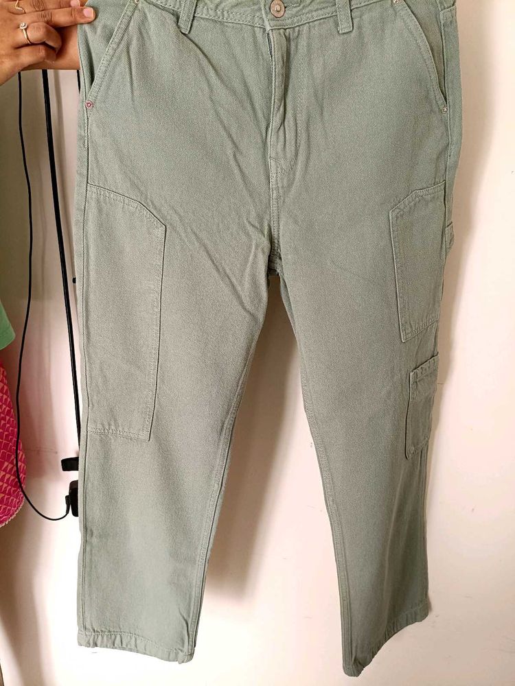 Green Cargo Pants