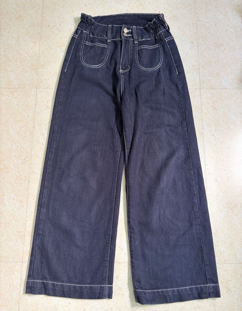 Wide Leg Denim Jeans 🥳