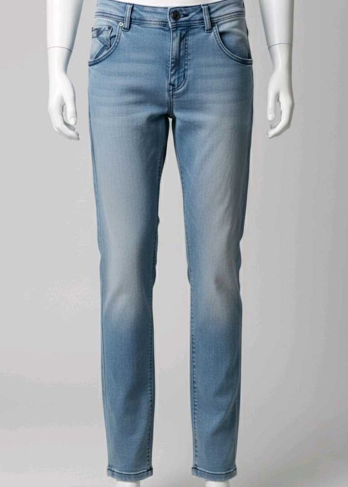 Light Wash Denim Jeans