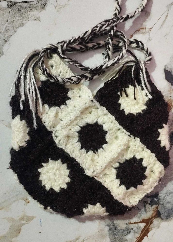 Crochet Granny Square Bag