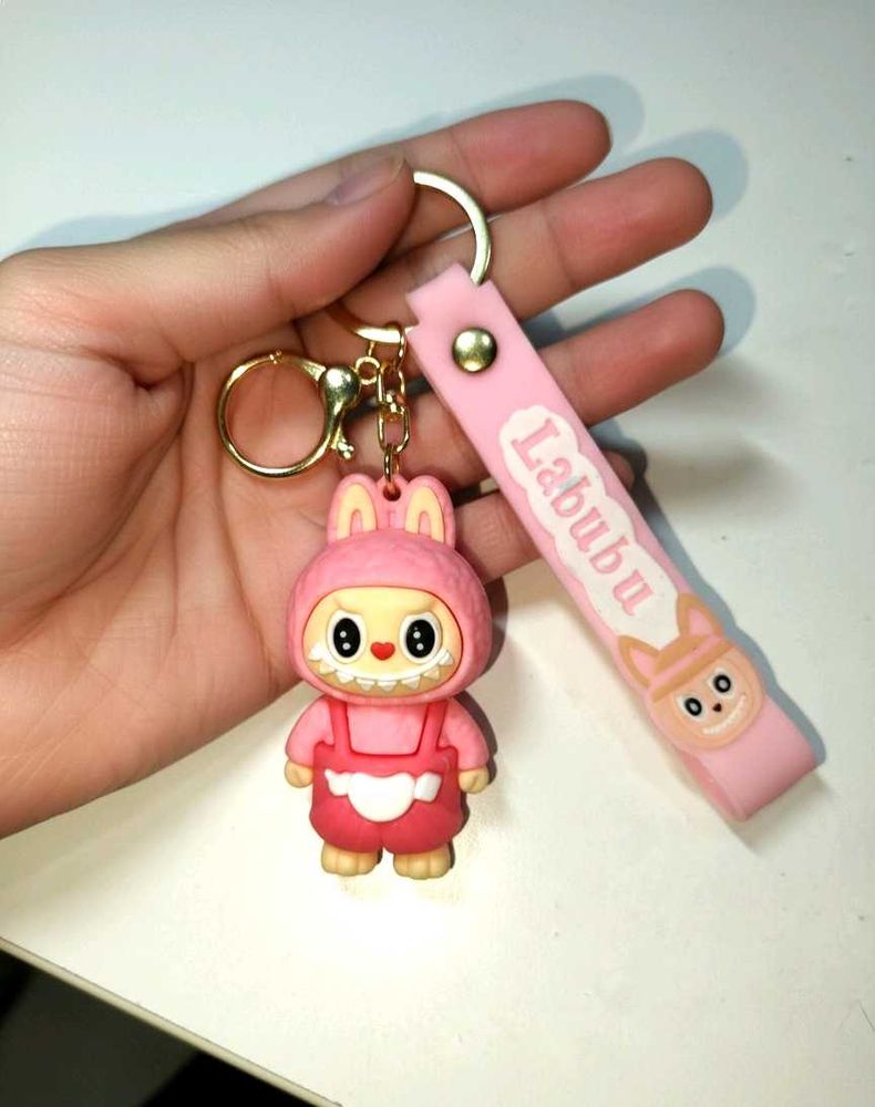 New Labubu Premium Keychain/ Bag Charm