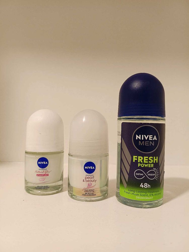Set Of 3 Rollon Deodorant