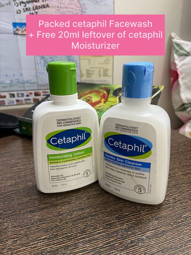 Cetaphil Facewash moisturizer | Cleanser |skincare