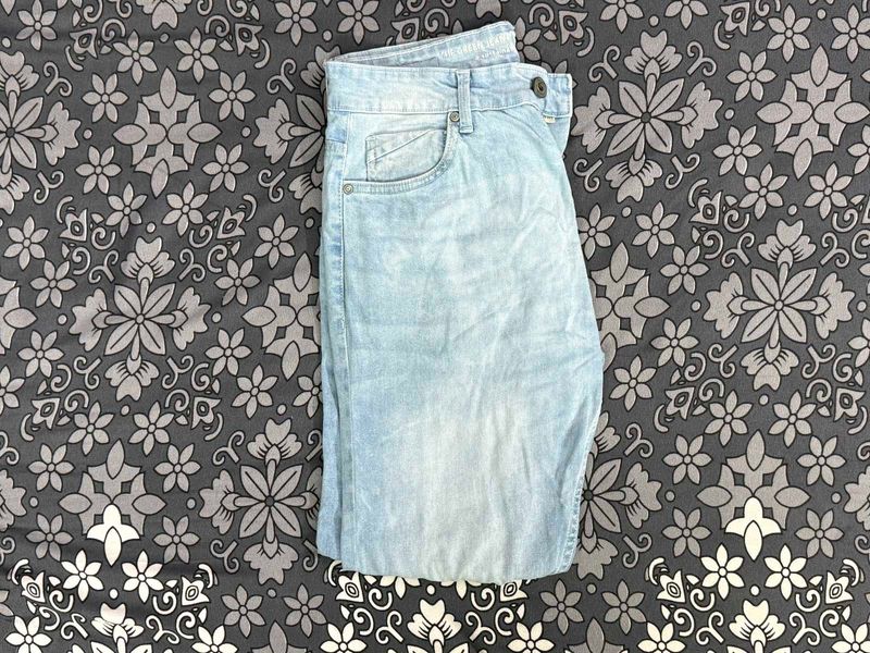 Light Wash Denim Jeans