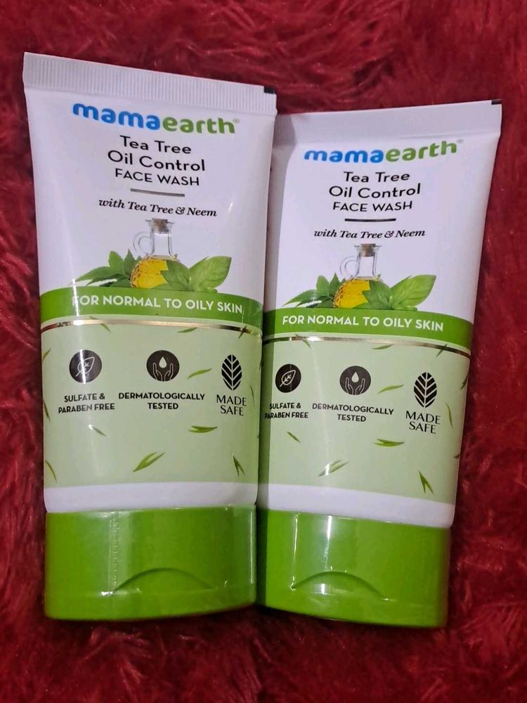 Mamaearth Tea Tree Oil Control Face Wash