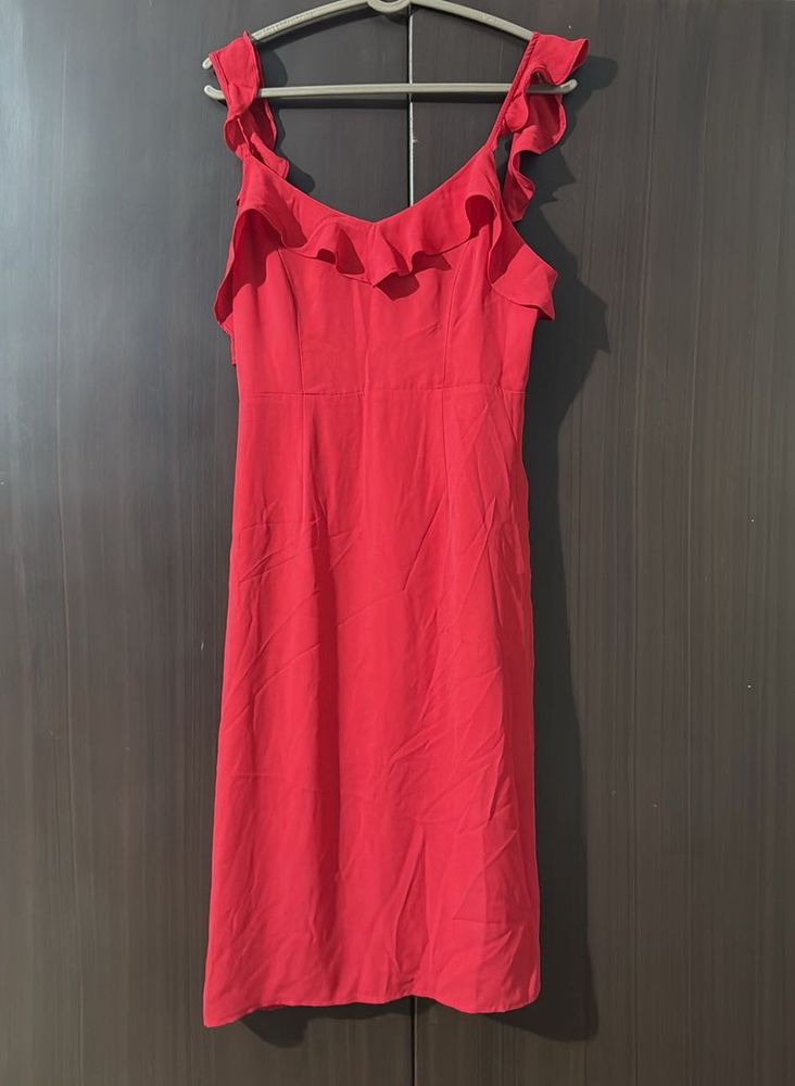 Red Midi Dress