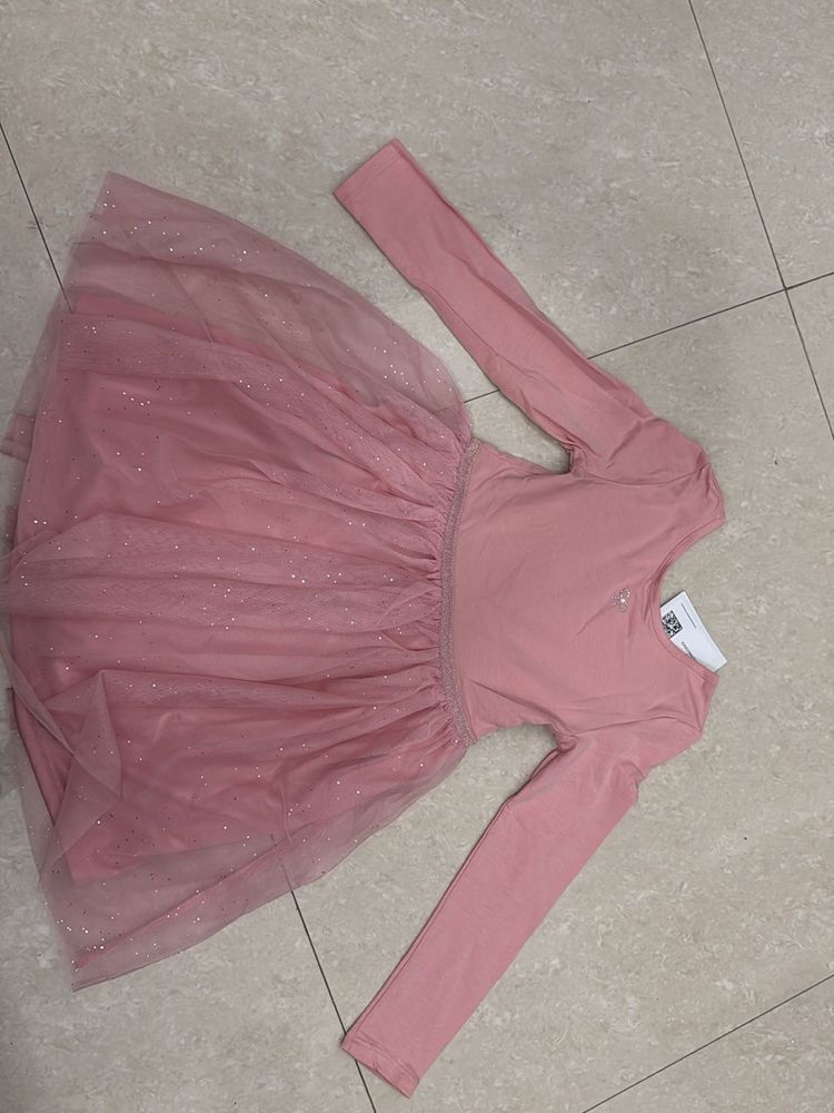Cute Pink Tulle Dress