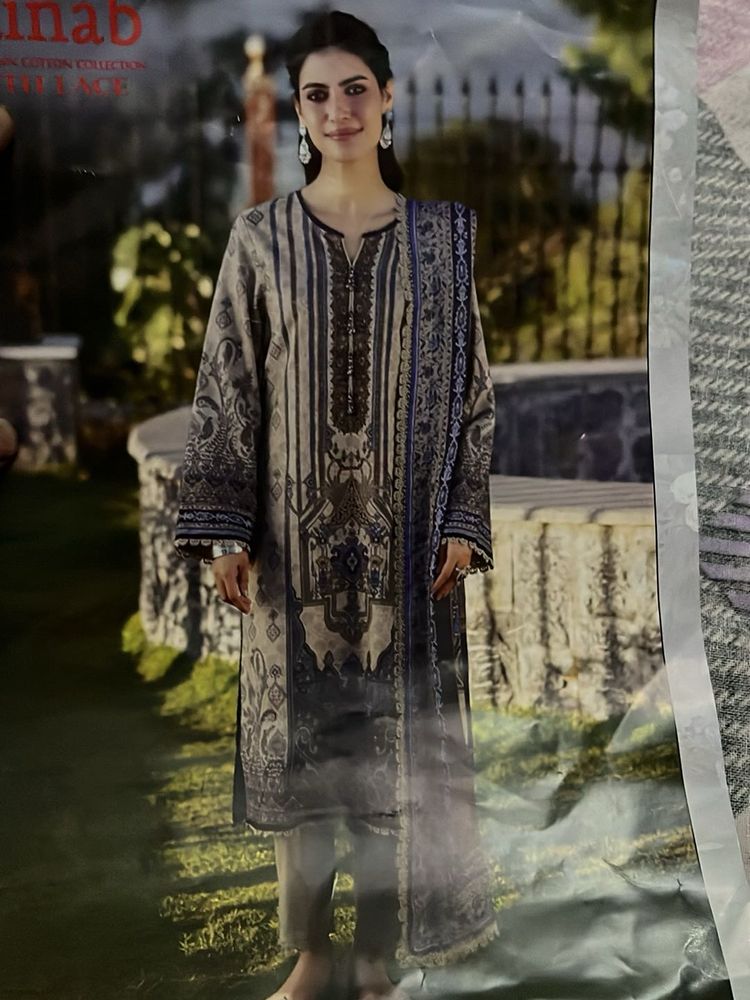 Elegant Printed Lawn Suit