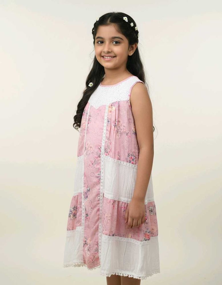 Adorable Floral Girls Dress