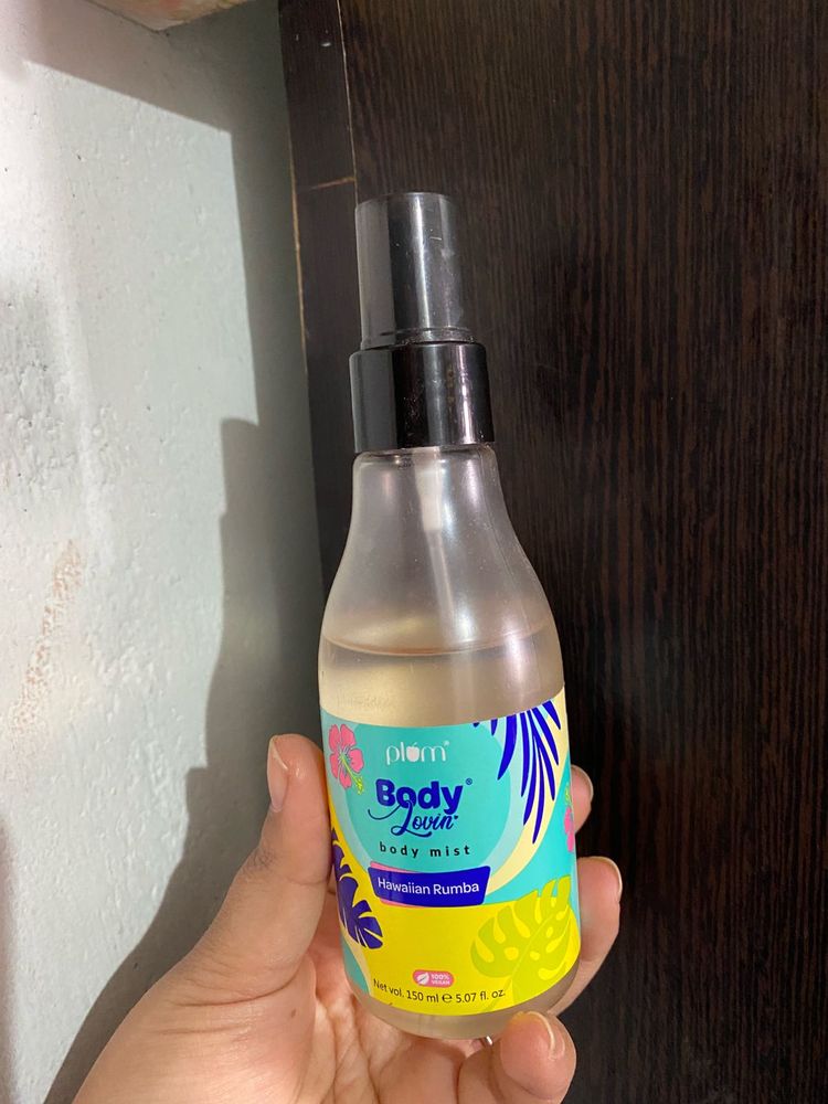 Plum Body Mist Hawain Rumba