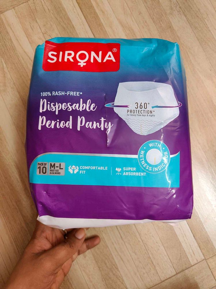 Sirona Disposable Period Panty