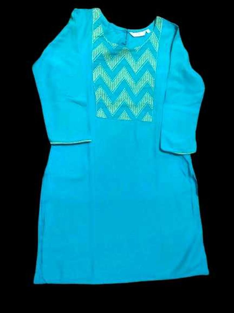 Elegant Blue Kurta