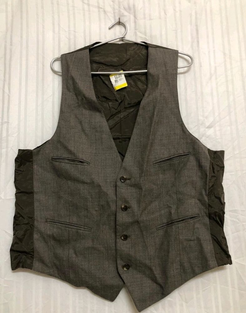 Grey Formal Waistcoat