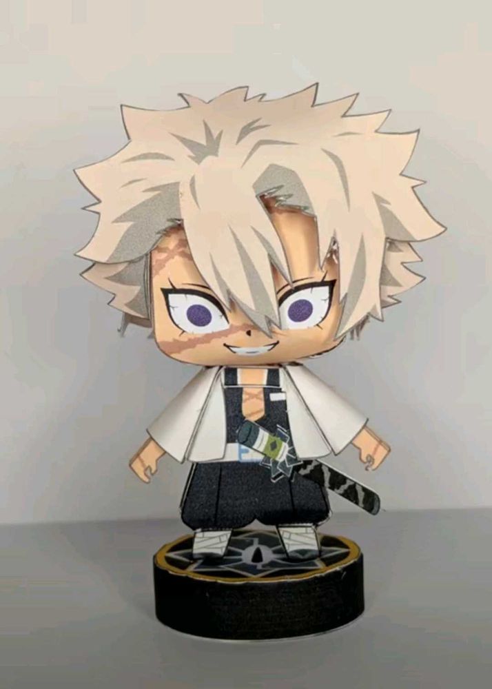 Sanemi Shinazugawa Papercraft