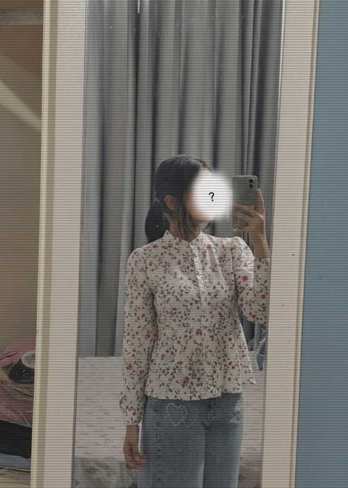 Floral Print Long Sleeve Shirt