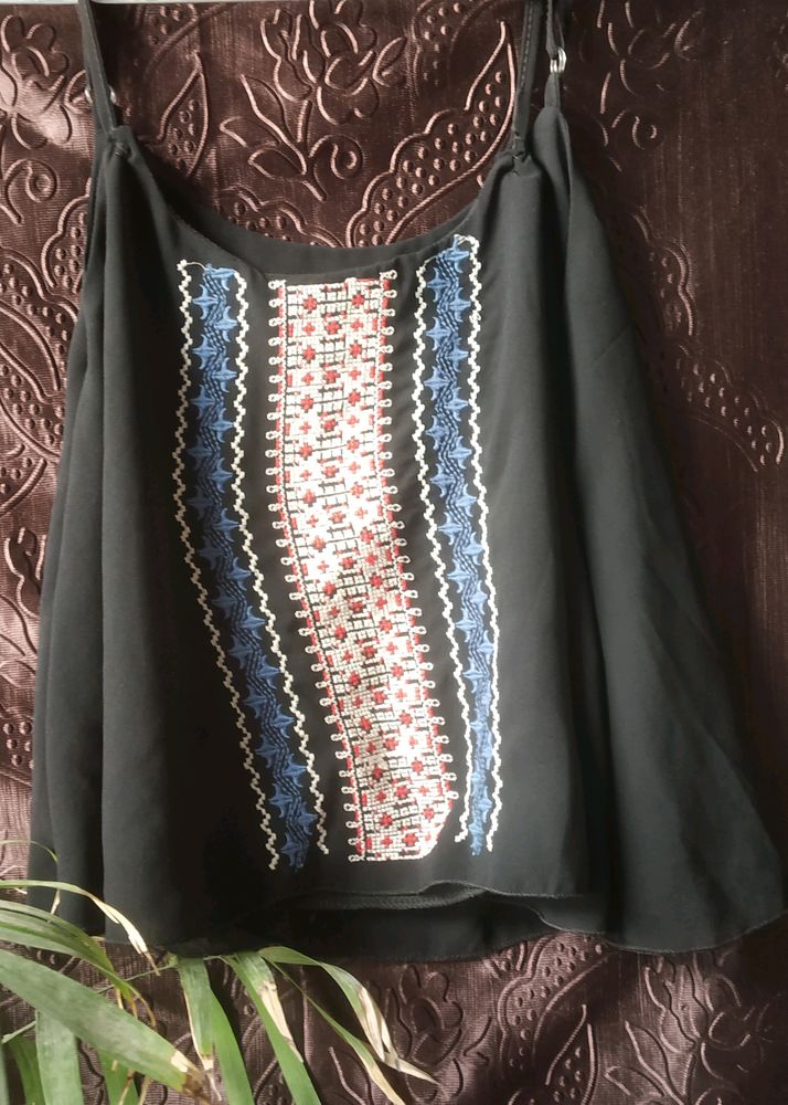 Black Top Indo-western 🖤