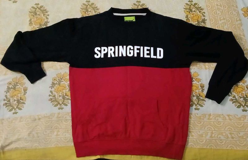 Warm Colorblock Sweatshirt For Winters