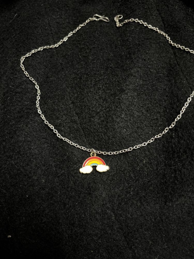 Rainbow Chain Necklace.