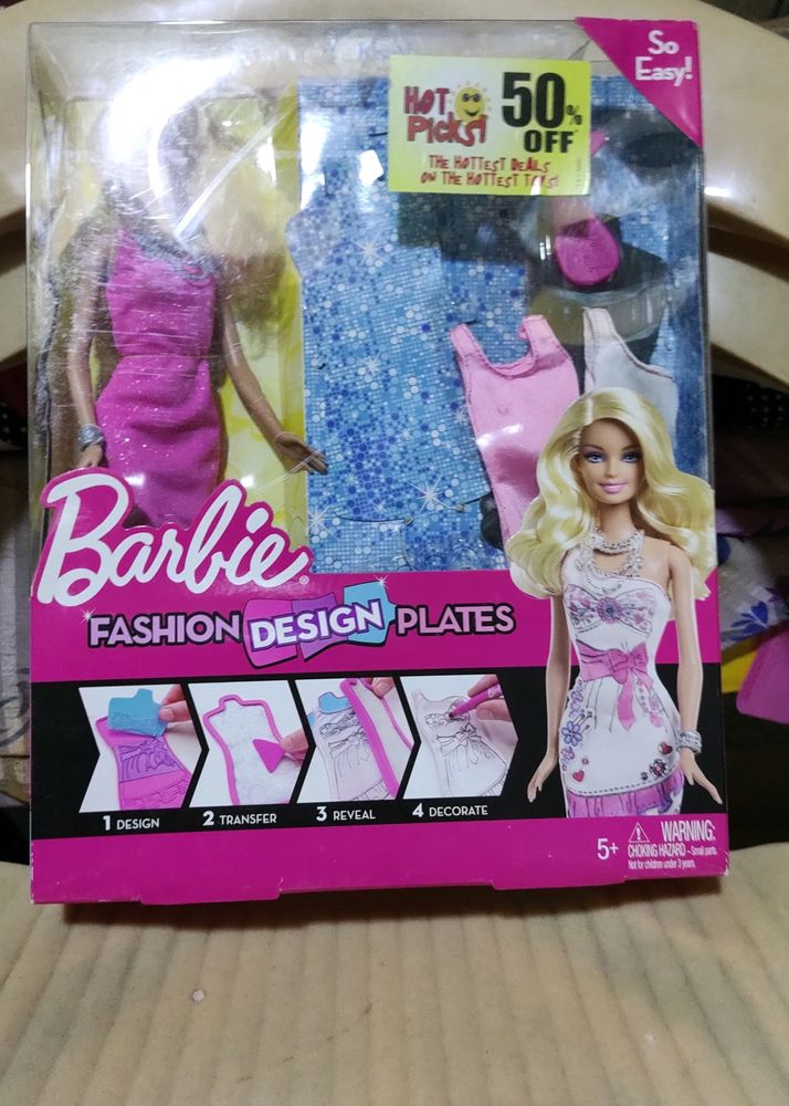 Barbie Fashion Design Plates✨