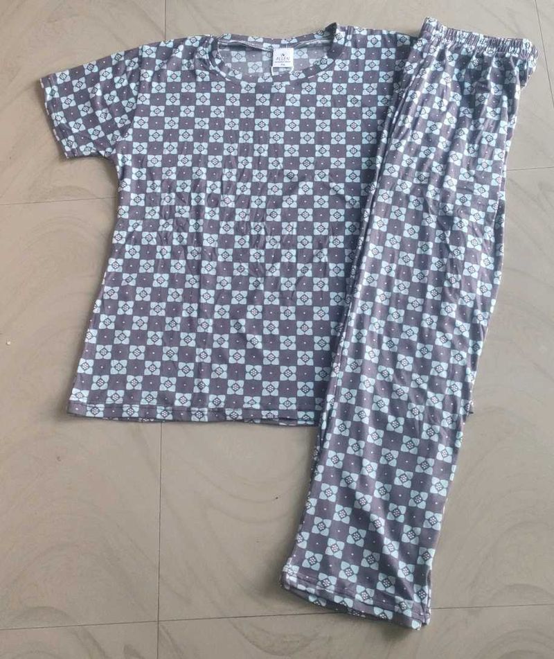 Cute Printed Night Suit