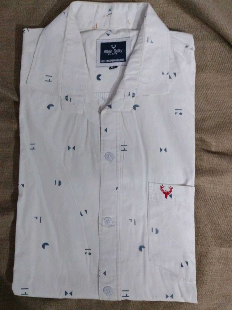 Allen Solly Printed Shirt - Size M