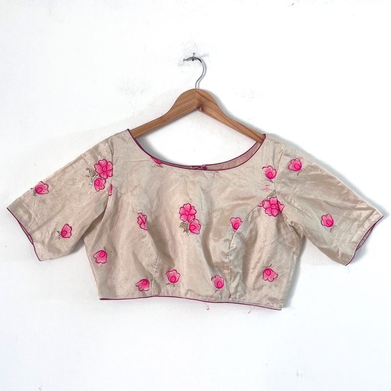 Beige Brown Blouse (Women)