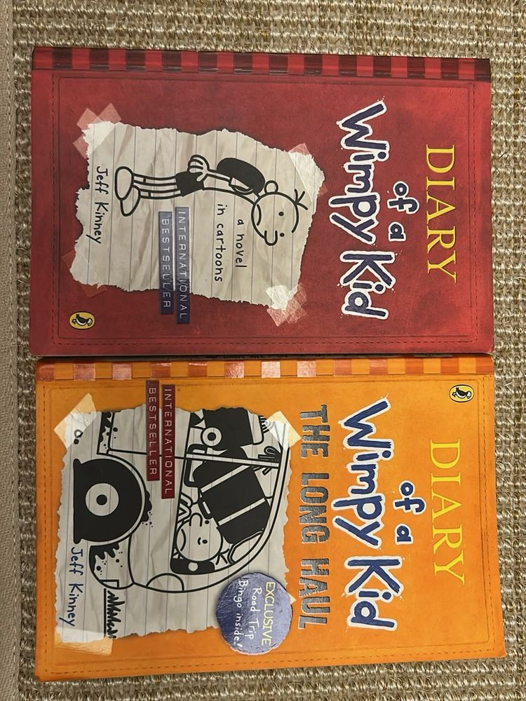 Diary of A Wimpy Kid(2 books)