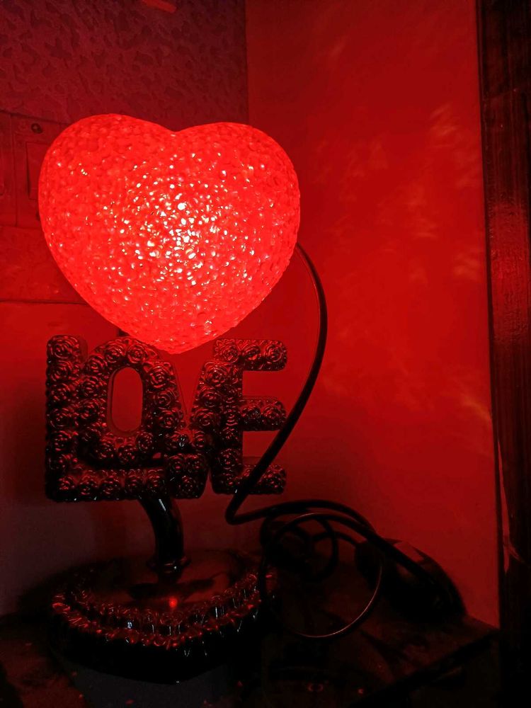Heart Shaped LOVE Lamp