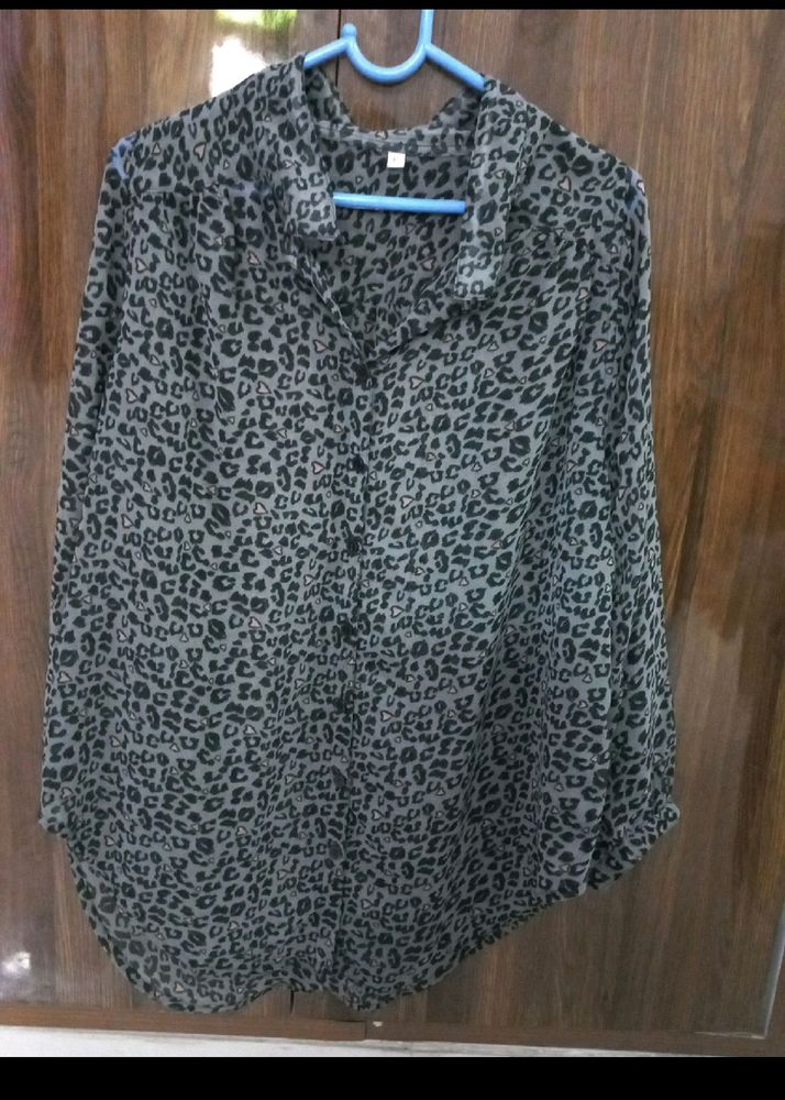 Chita Print Georgette Top
