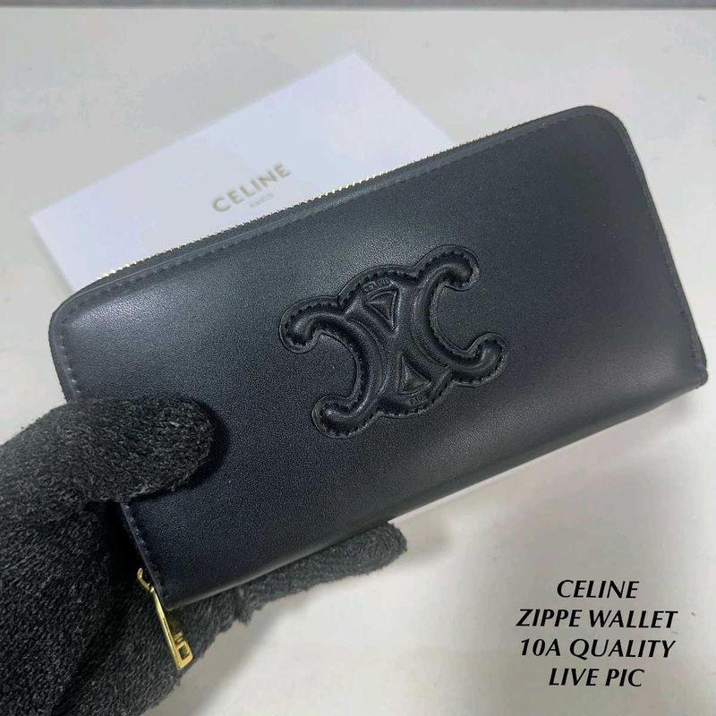 CELINE ZIPPER WALLET 10AA QUALITY WITH BOX