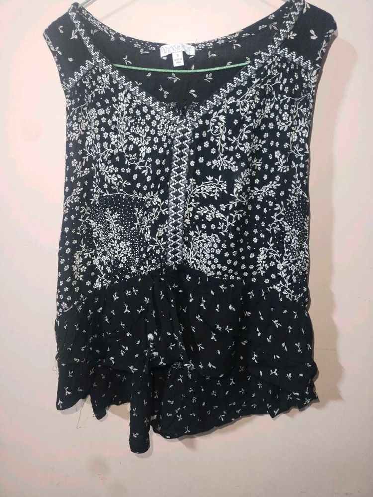 Floral Print Tank Top