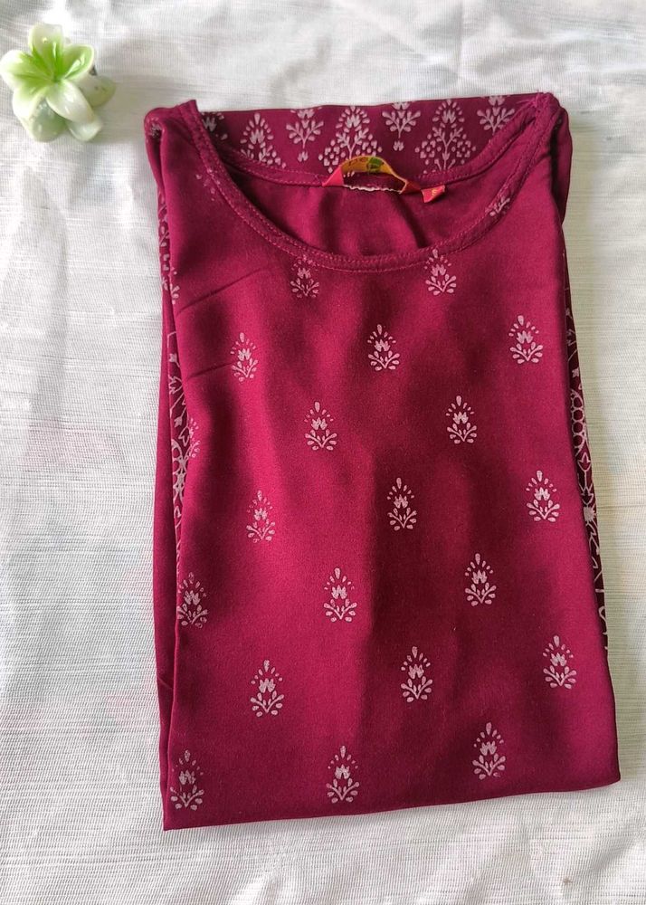 Purple 🟣 Printed Top