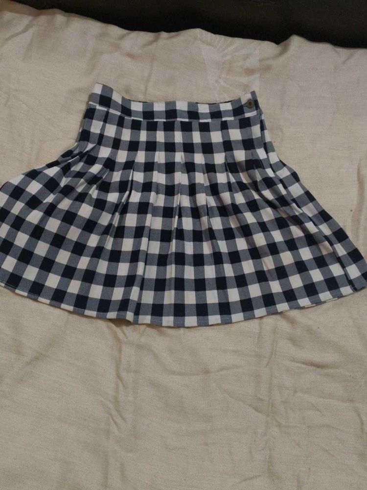 Gingham Skirt