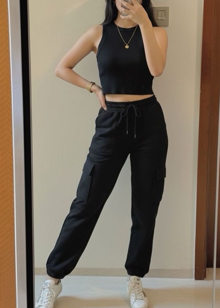 Black Cargo Pants