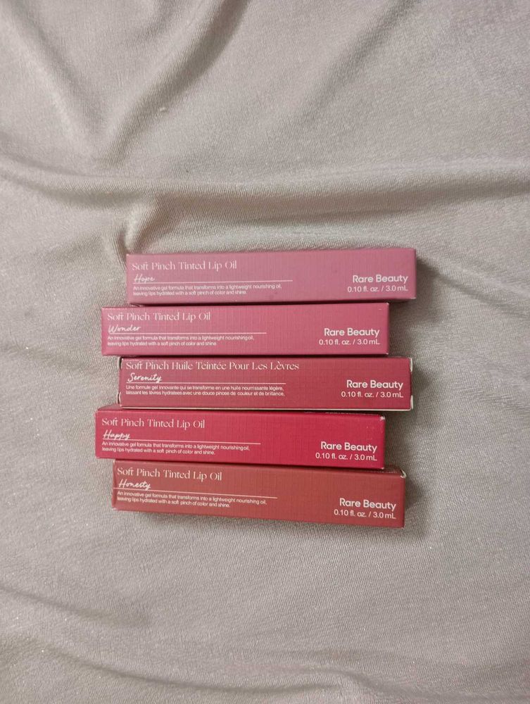 Rare Beauty Soft Pinch Tinted Lip Oil Bundle